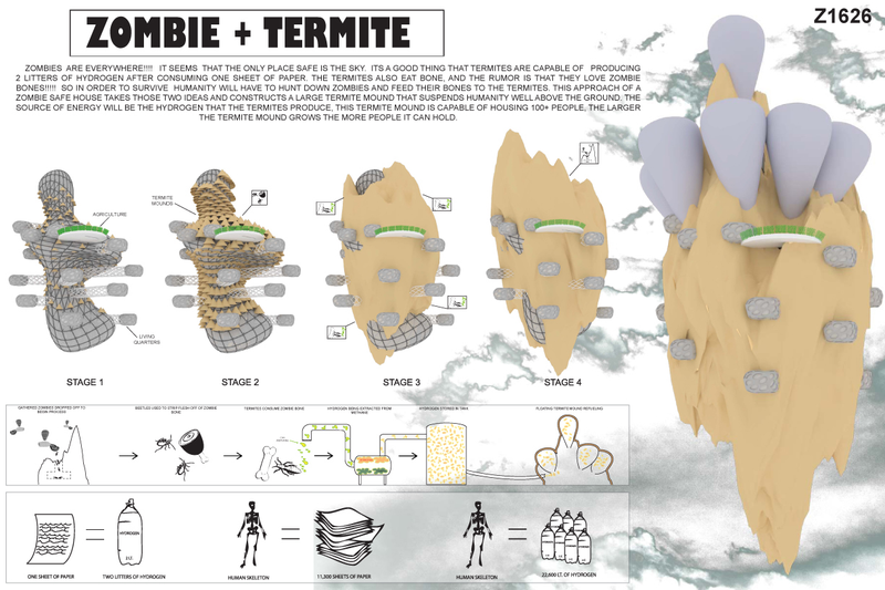 Illustration for article titled 20 Ridiculously Nifty Zombie Safe House Designs